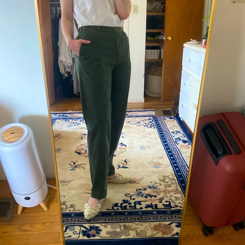 Vintage Lauren Ralph Lauren Green Slacks